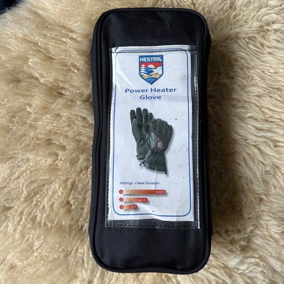 Hestra Power Heater Glove In Case Sz 10 - Picture 3 of 12